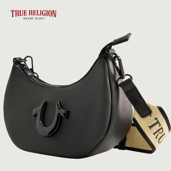 True Religion Handbags - 🤎True Religion Women's Crossbody Crescent Hobo🖤
